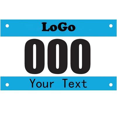 Tyvek Number Plate Games Competition Number Bibs