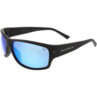 Quicksliver Rubberized Blk Wind Wave Sunglasses